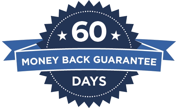 60-Day Money Back Guarantee Seal